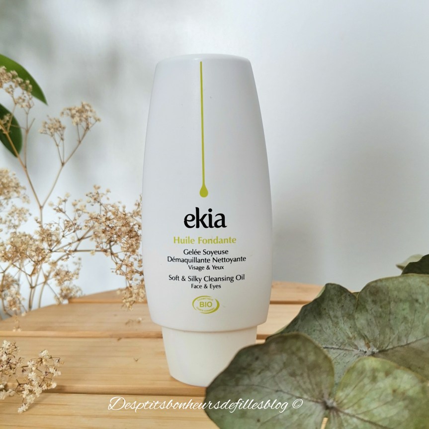 Huile fondante demaquillante Bio Ekia