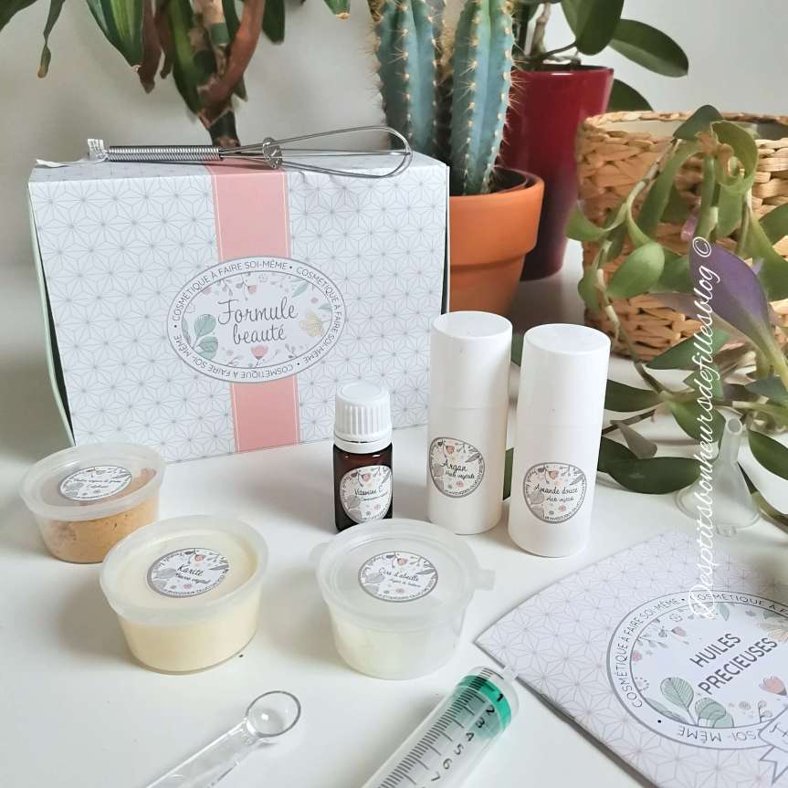 Kit Diy cosmetiques naturels Formule Beauté
