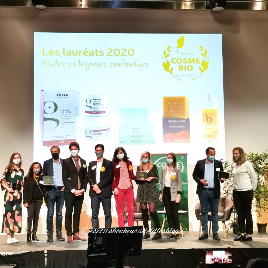 laureats trophees cosmebio 2020 2021