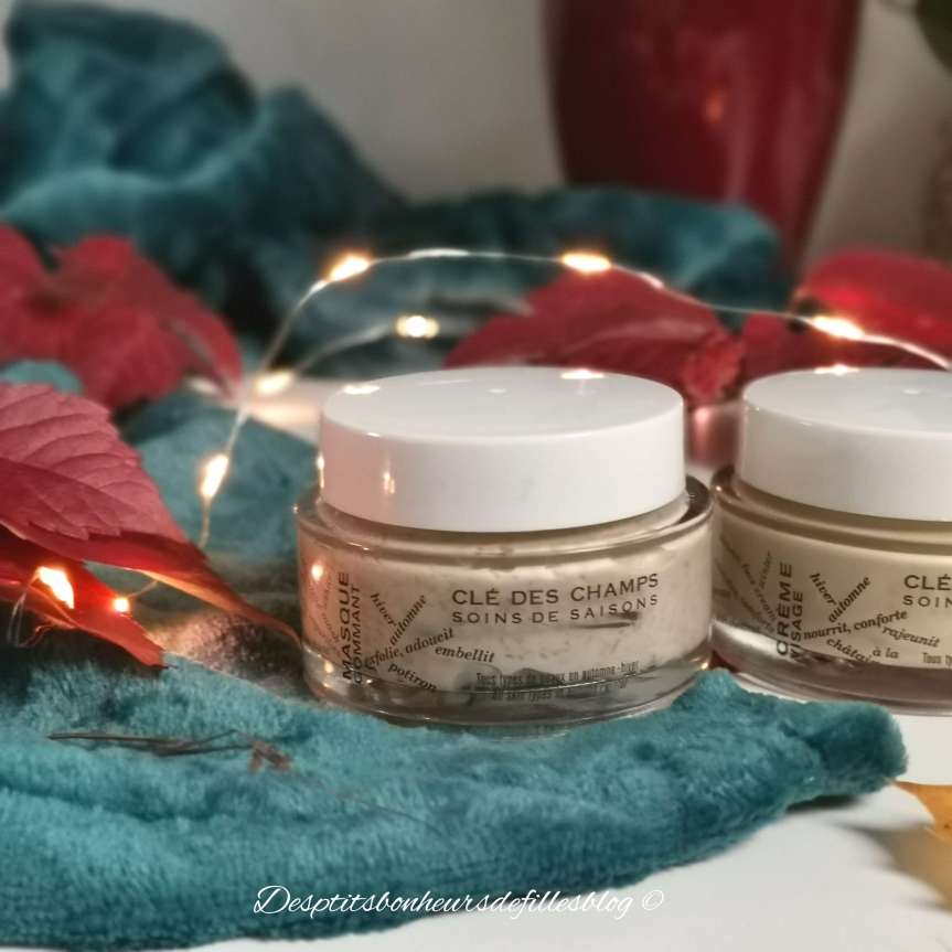 On se chouchoute avec la gamme  de soins bio Automne Clé des&nbsp;Champs