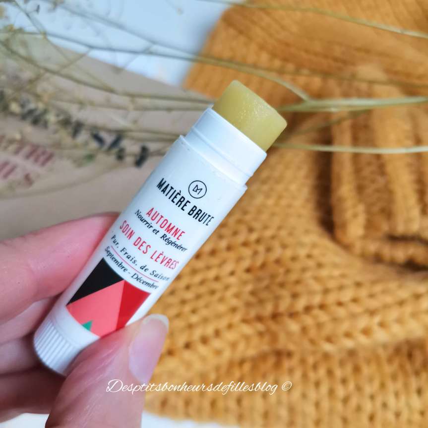 mon avis sur les soins de saison matiere brute