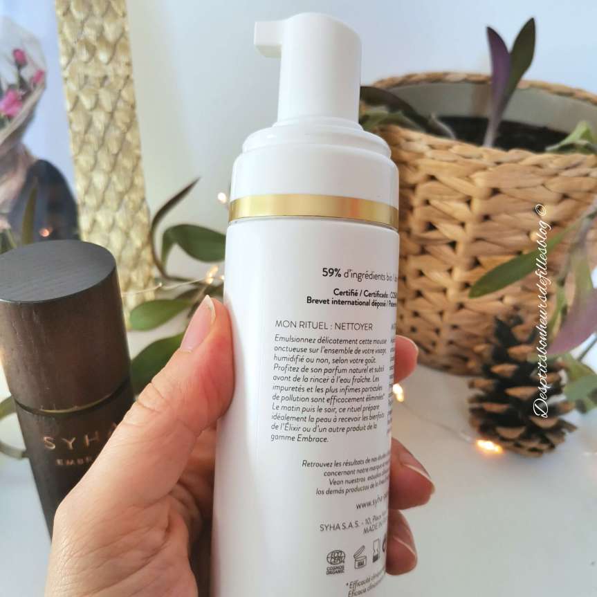 mousse nettoyante hydratante bio syha avis