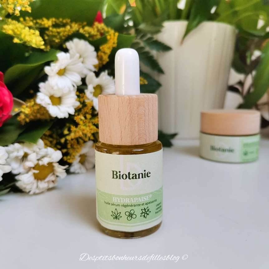 biotanie huile serum apaisante chanvre