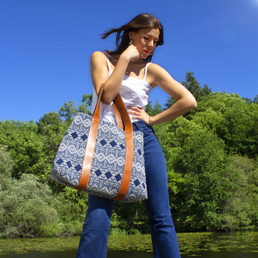 jholi cabas femme fait main ethique