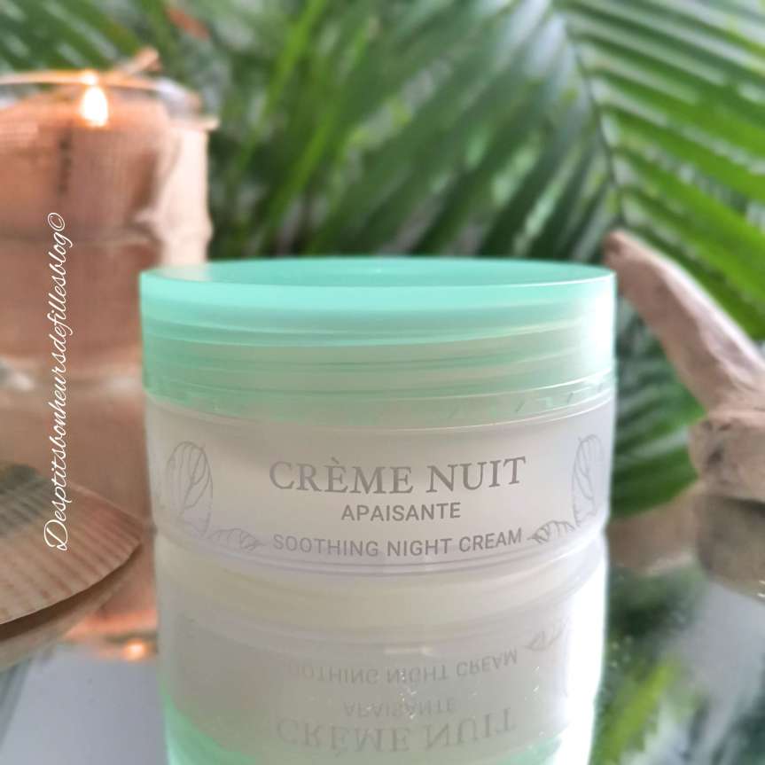 creme nuit apaisante bio esthetica pure nature