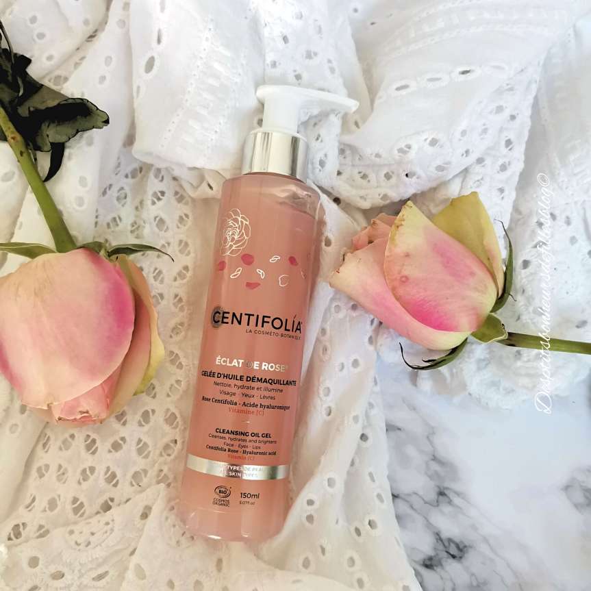 gelée démaquillante eclat de rose centifolia