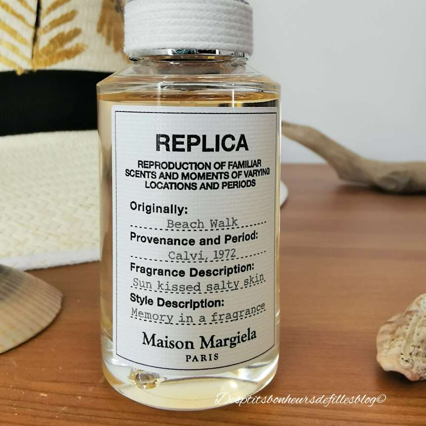 avis eau de toilette replica beach walk