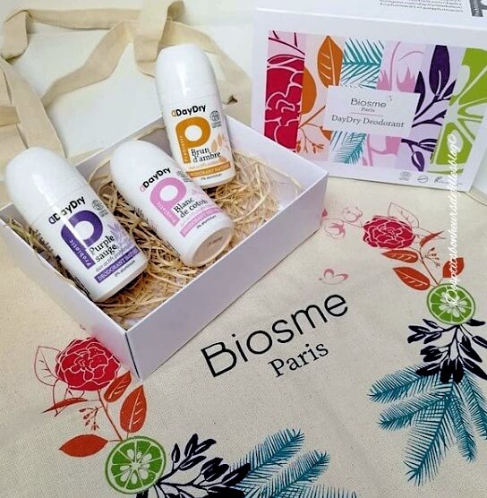 déodorant naturel roll on aux probiotiques biosme