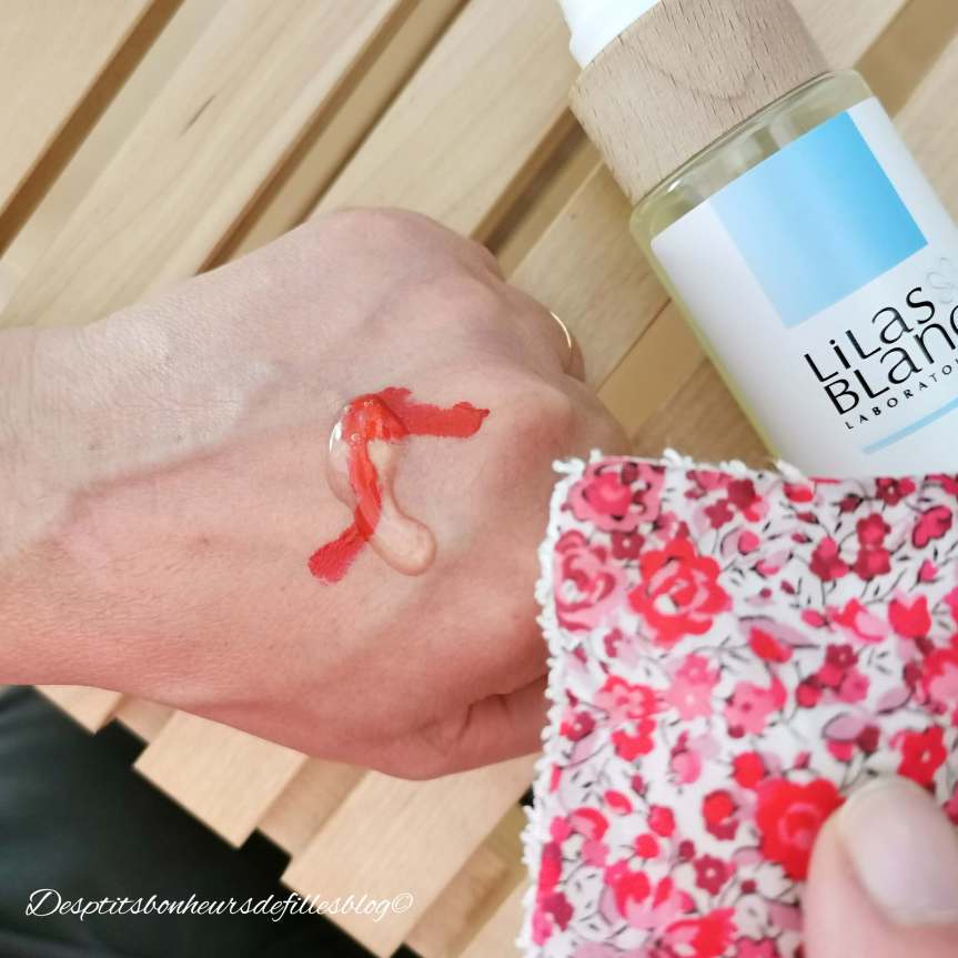 Fluide natif démaquillant bio lilas blanc avis