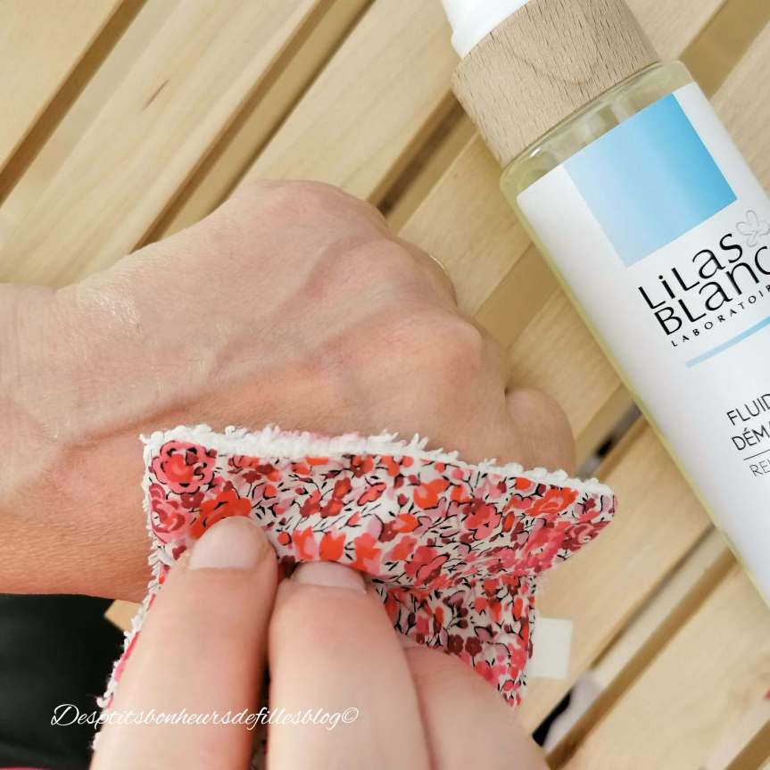 Huile soin démaquillante Lilas blanc avis