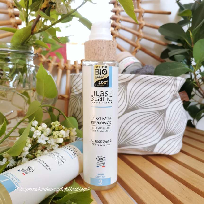 Lotion native lilas blanc avis