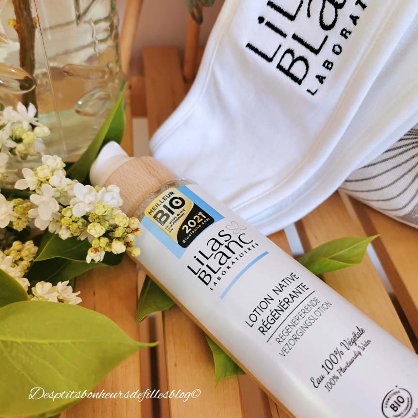 Lilas blanc lotion native visage avis