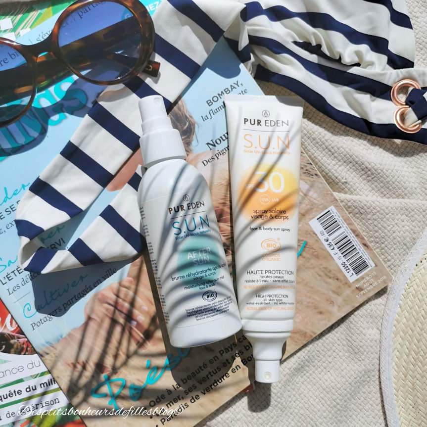 Pur Eden, mes soins solaires bio sans traces blanches (code promo & concours&nbsp;inside)