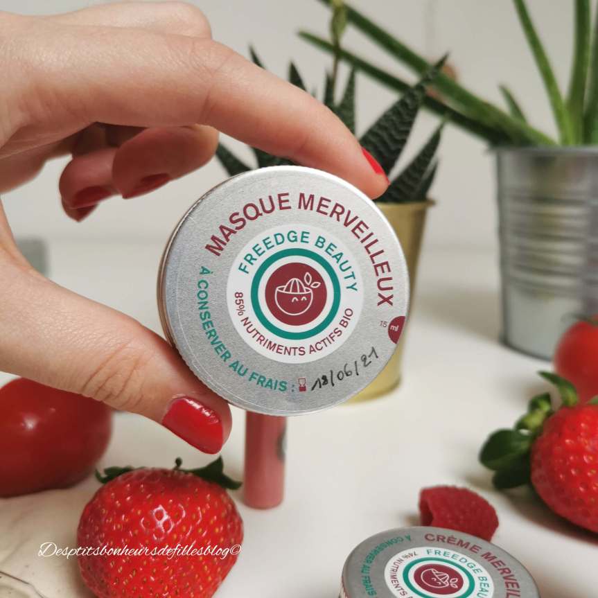 masque merveilleux visage freedge beauty avis
