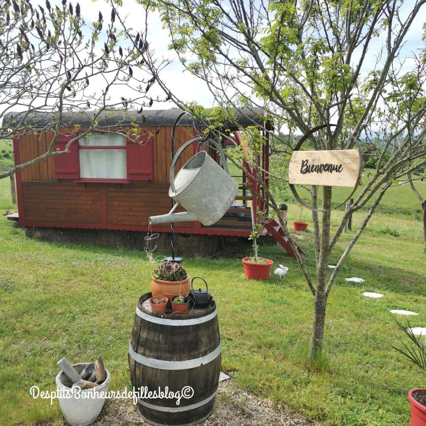 Week end insolite En Bourgogne , j&rsquo;ai dormi en roulotte&nbsp;!