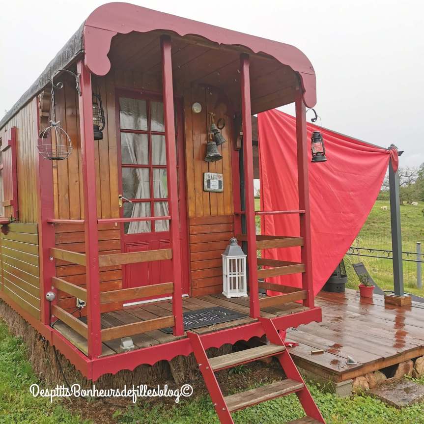 week end en amoureux en roulotte 
bourgogne 