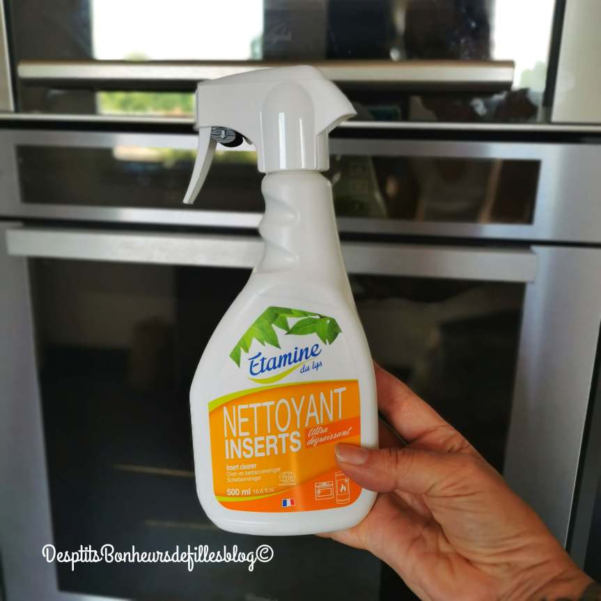 degraissant four plaque naturel ecologique etamine du lys