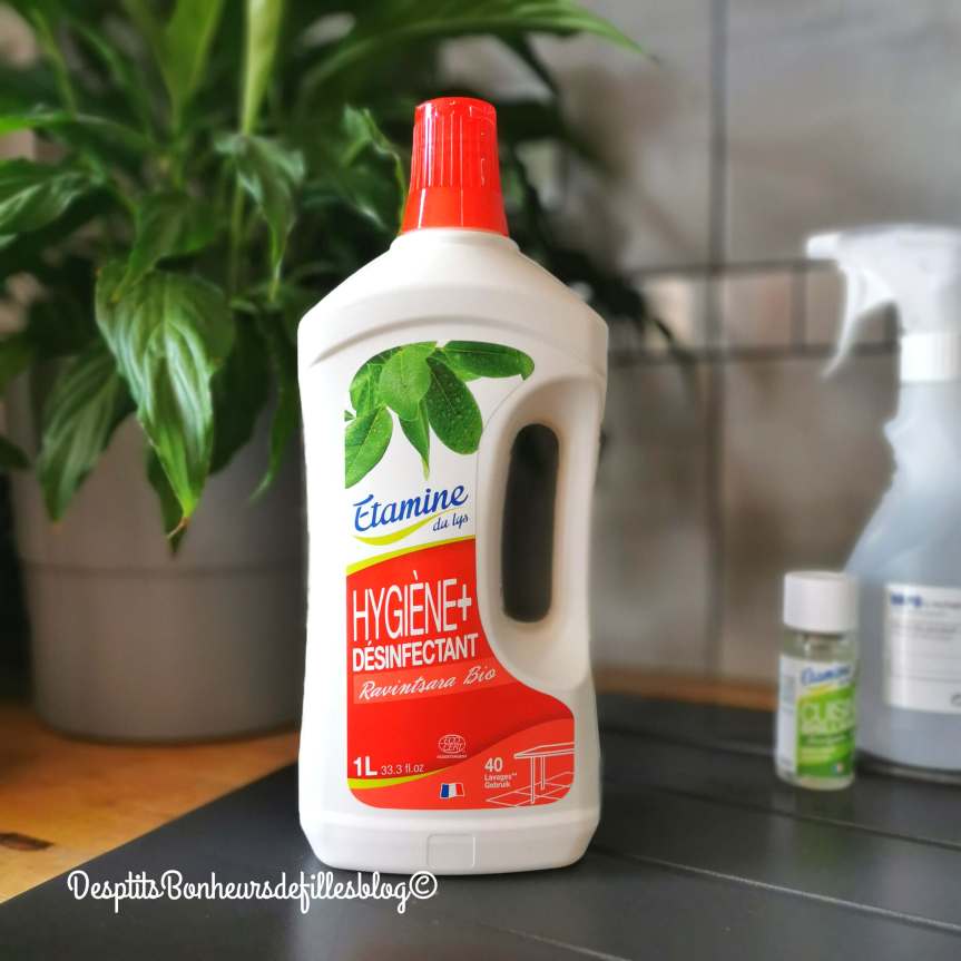 desinfectant naturel multiusage coronavirus etamine du lys