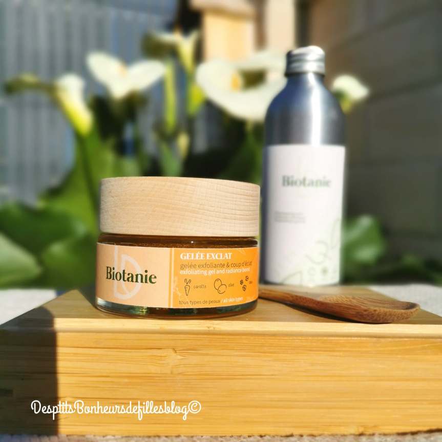 gommage visage bio eclat du teint biotanie