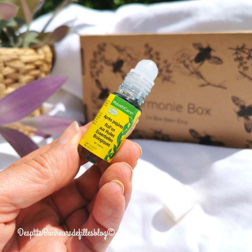soin naturel apaisant piqures insectes et vegetaux harmonie box ete 2021