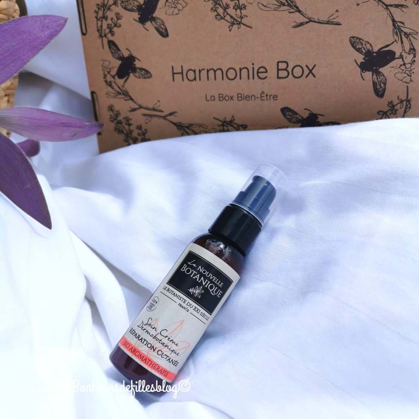 Soin crème cicatrisant anti inflammatoire naturel la nouvelle botanique harmonie box
