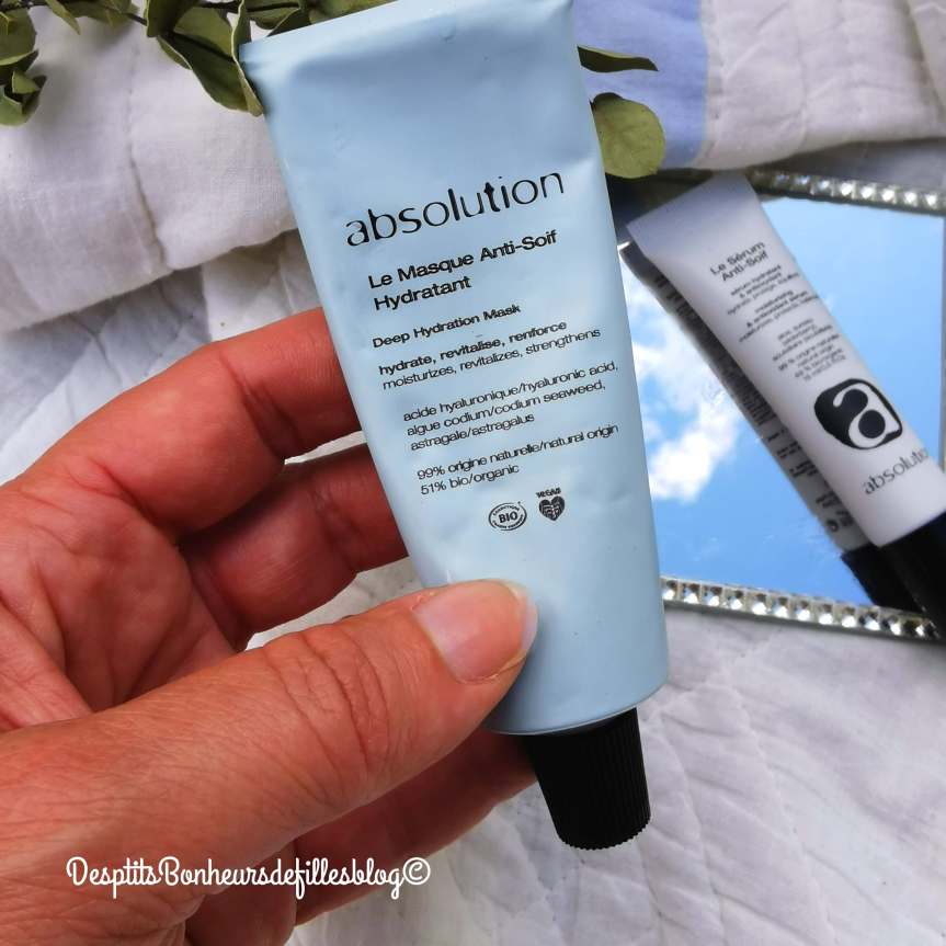 Masque anti soif absolution avis