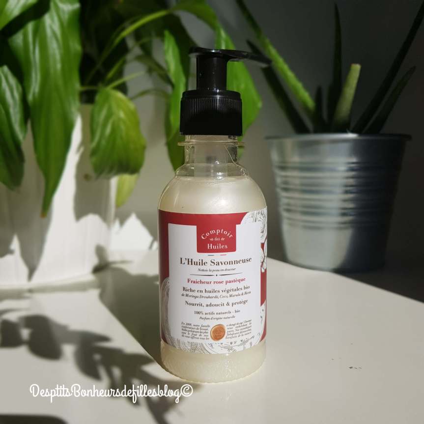 huile savonneuse comptoir des huiles trophés cosmebio 2021 2022