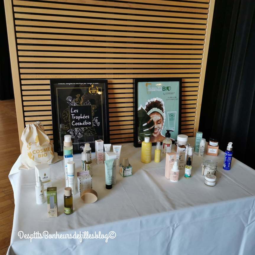 produits candidats trophées cosmebio 2021