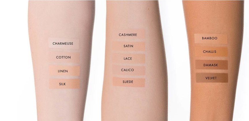 teintes fond de teint naturel lily lolo