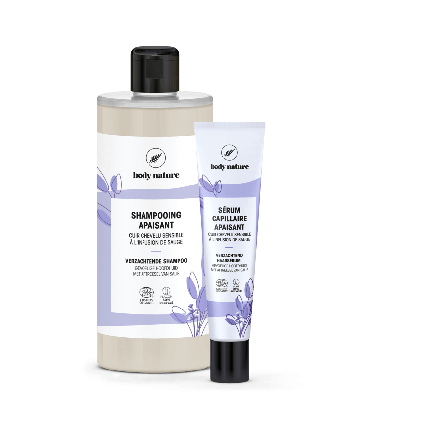 routine bio pour cheveux sensibles et cuir chevelu irrité Body Nature