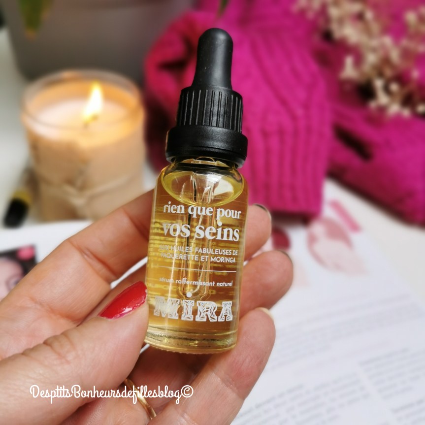 huile raffermissante bio poitrine My Mira