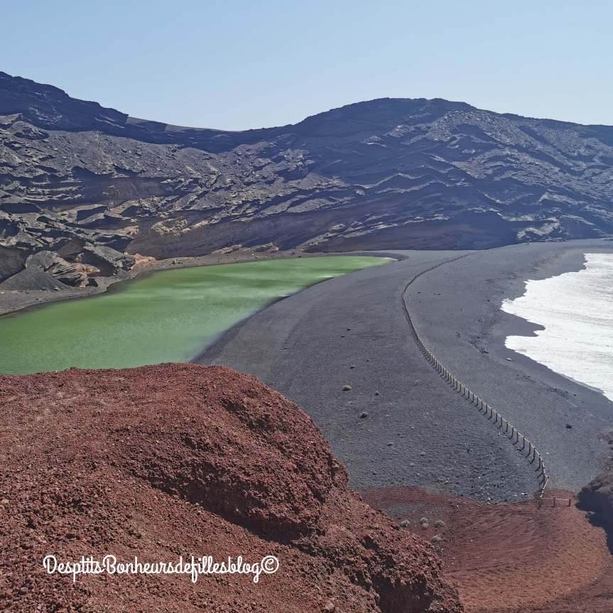 lac vert lanzarote charcos de los clicos