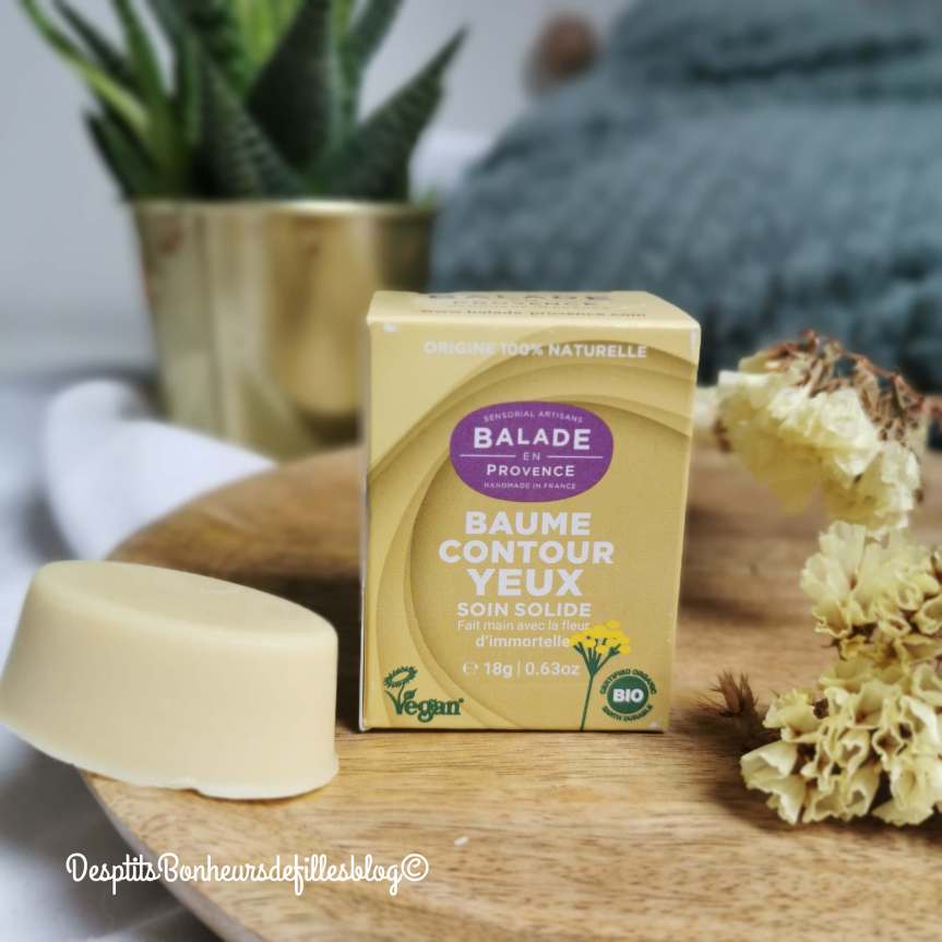 Nuoo box Novembre 2021 baume solide contour des yeux