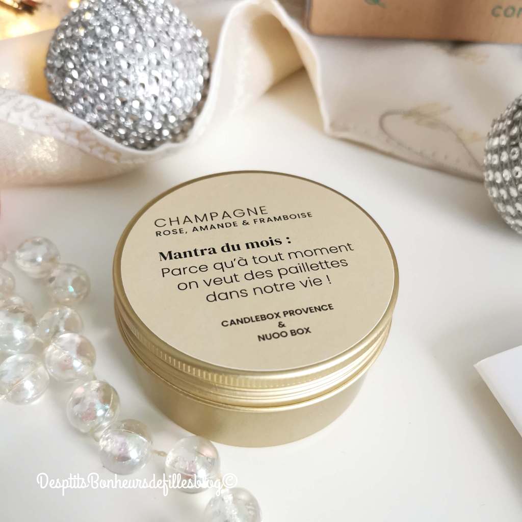 nuoo box decembre 2021 contenu