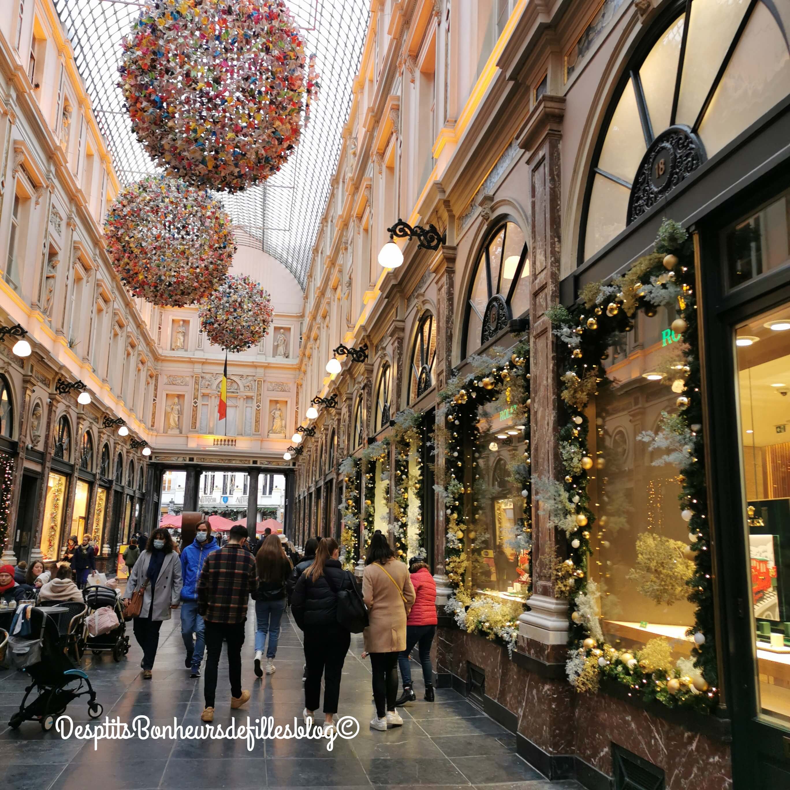 galeries royales Saint hubert bruxelles