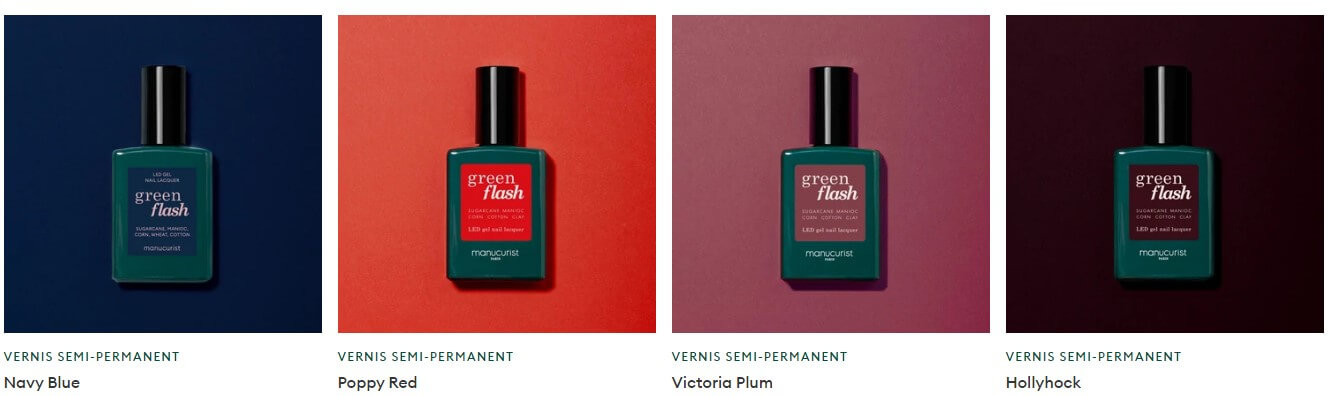 teintes green flash manucurist