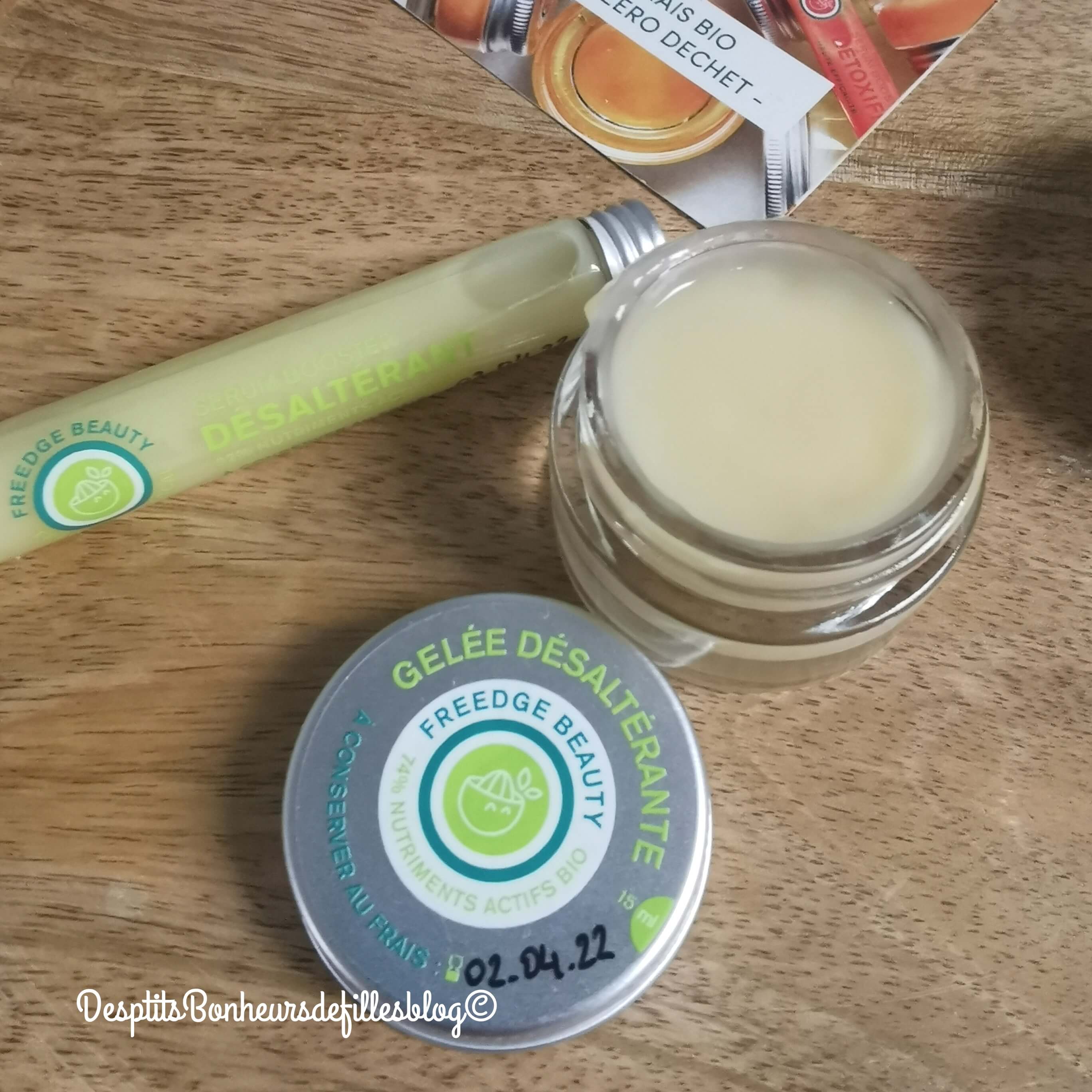 gelée desaltérante freedge beauty avis