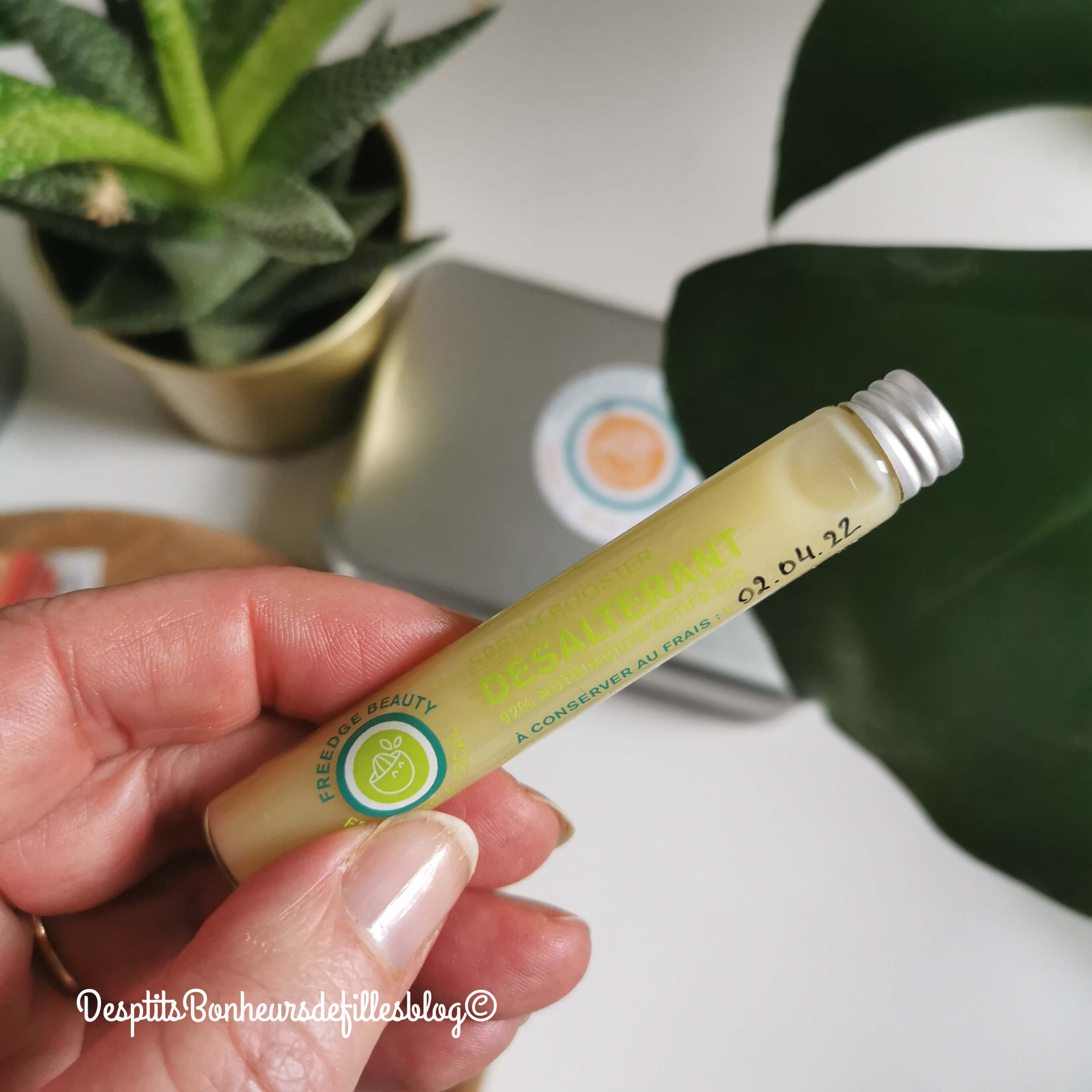 freedge beauty serum booster peau desalterant