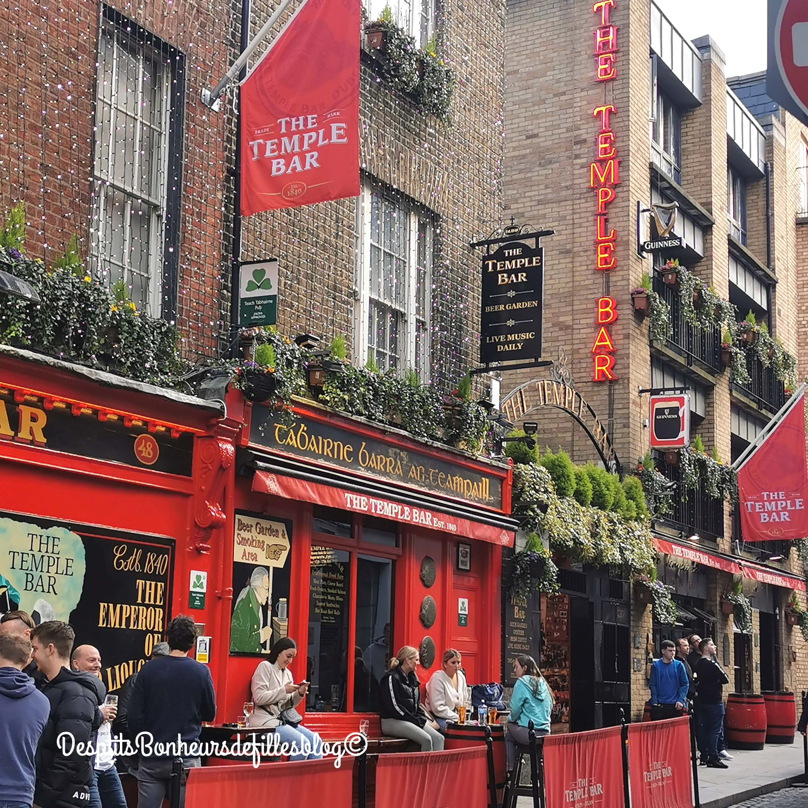 lieux a visiter dublin