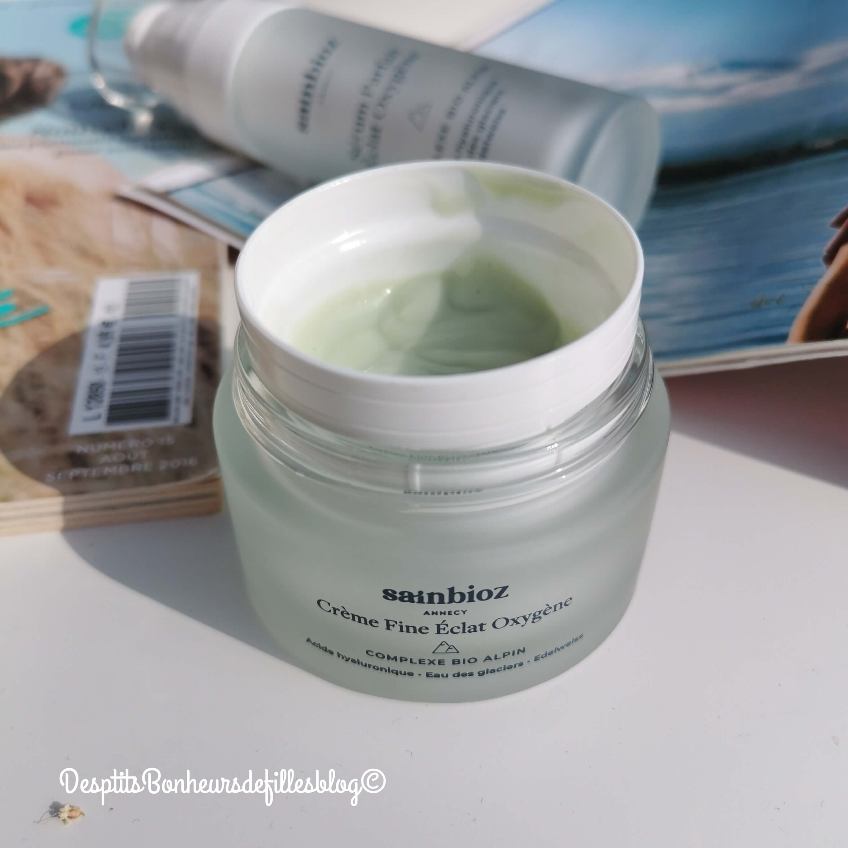 sainbioz annecy crème visage plantes des alpes