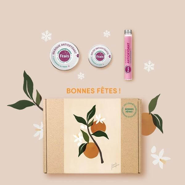 Coffret cosmétiques frais soins naturels et innovants