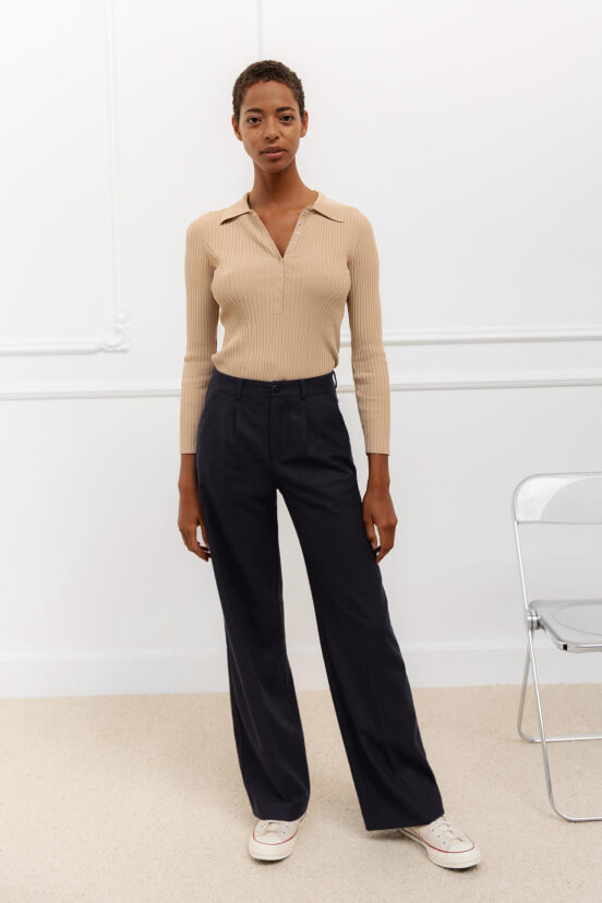 pantalon ecoresponsable femme