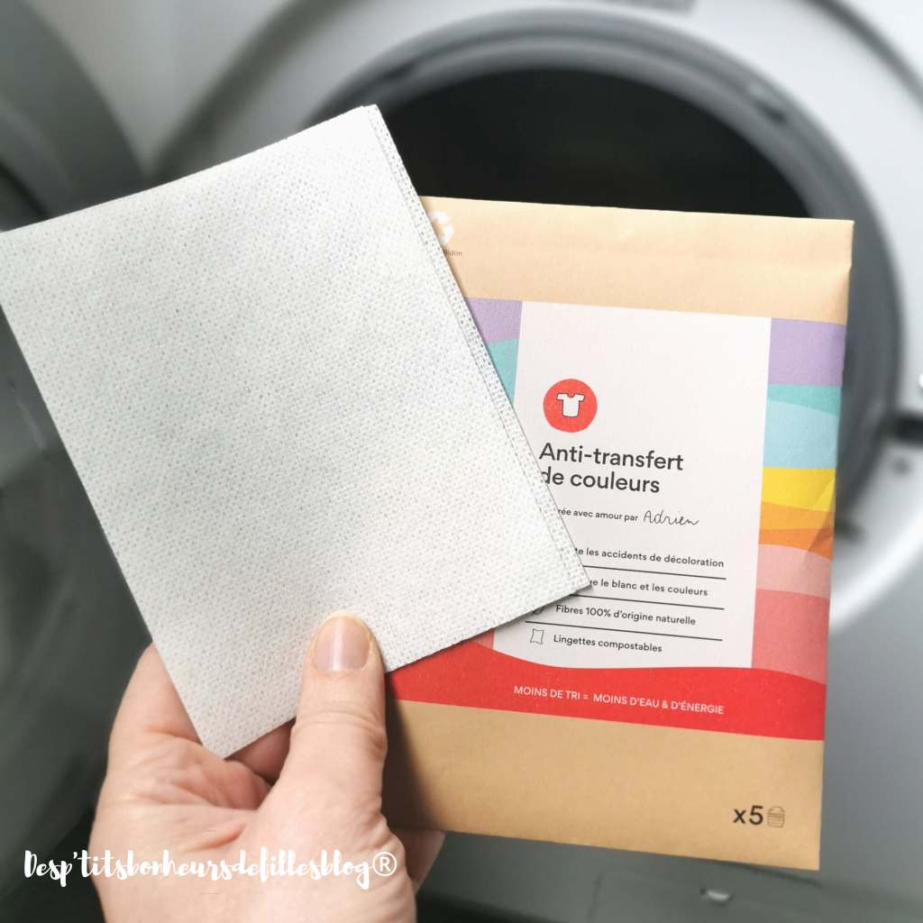 lingette anti decoloration ecologique