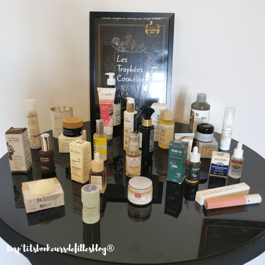 les produits candidats trophees cosmebio 2023 2024