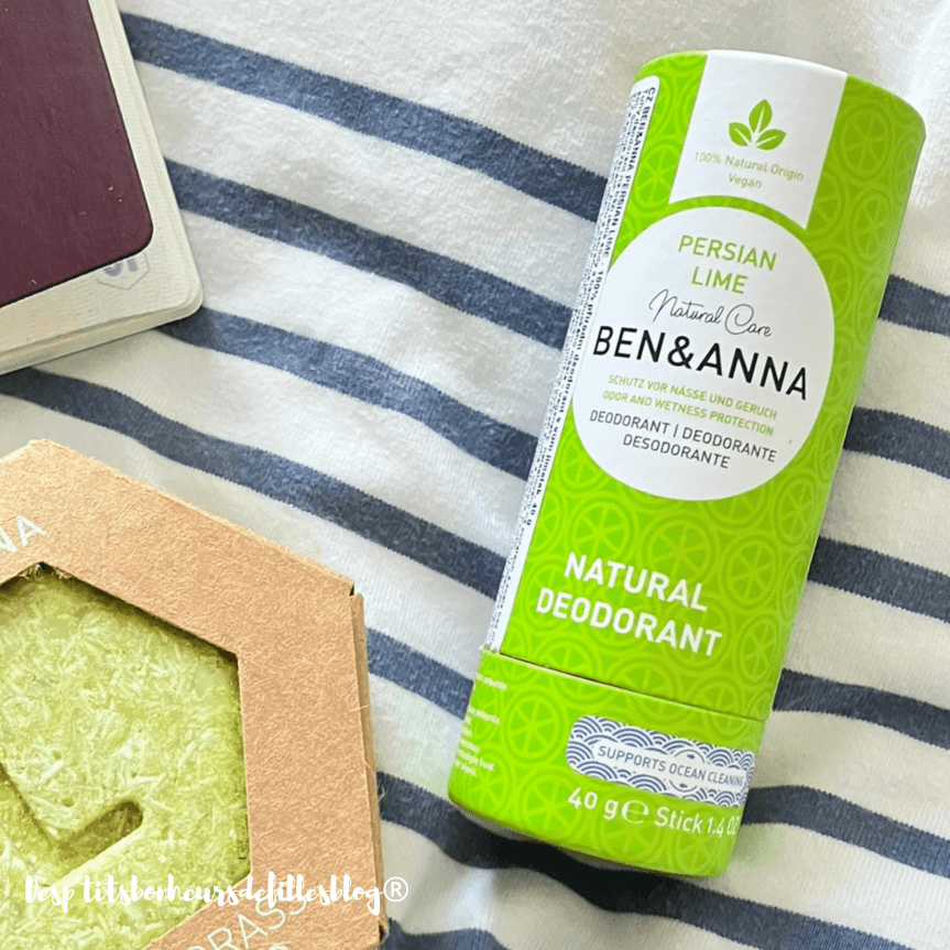 Déodorant solide, pratique et respectueux de l'environnement