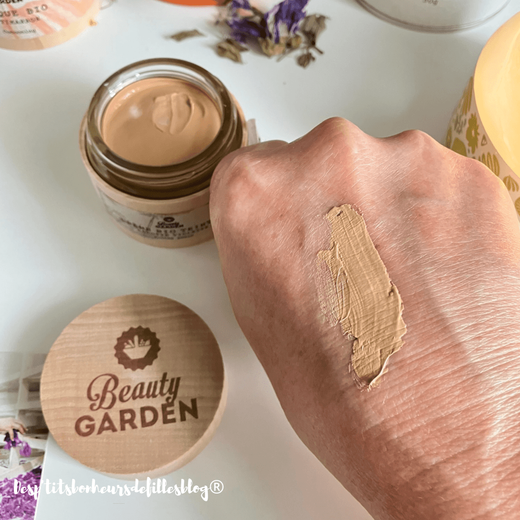 creme visage teintée bio beauty garden