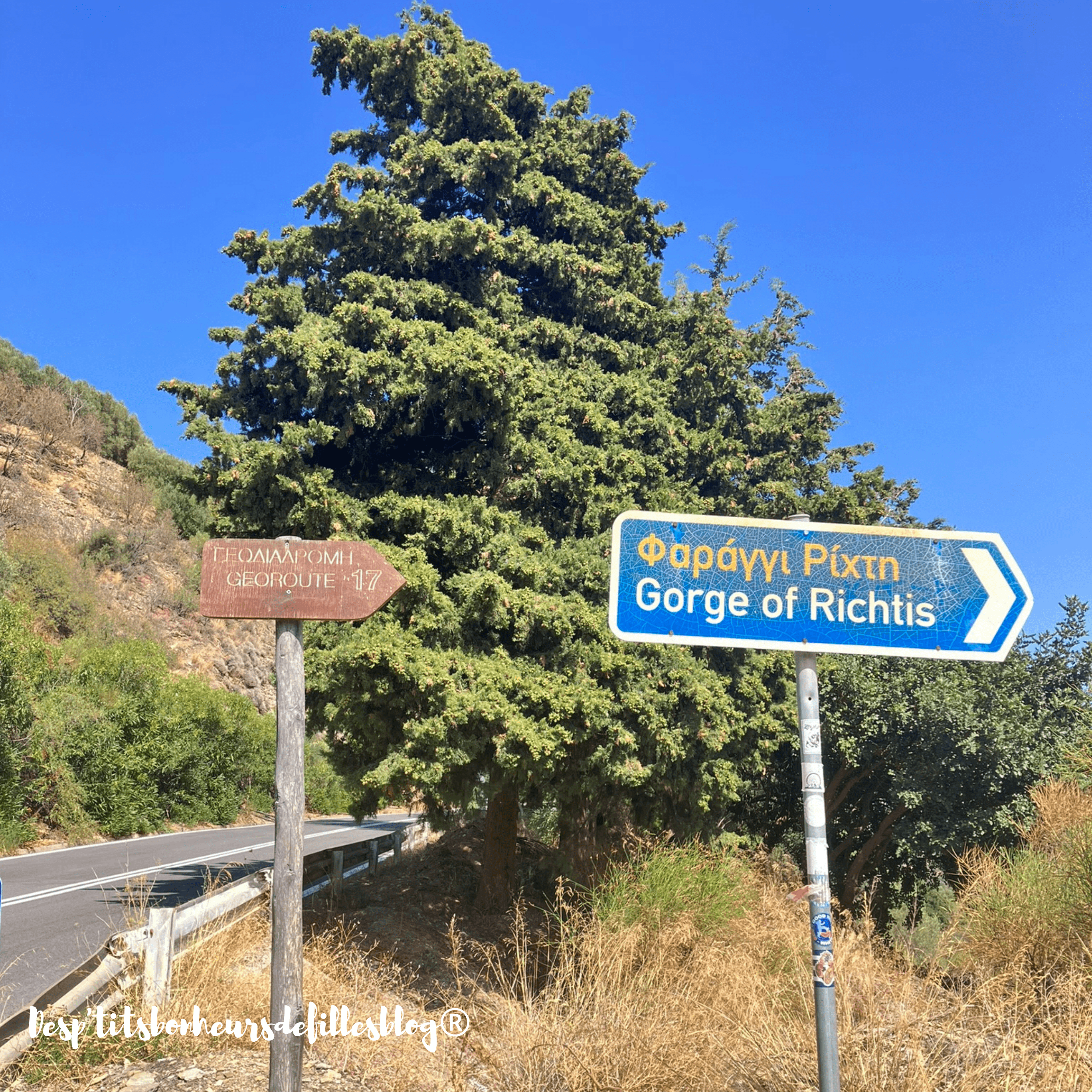 gorges de richis crete visite