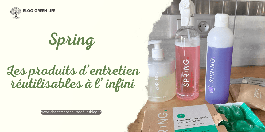 SPRING : La Révolution Écologique du ménage  – Simplifiez Votre Vie Tout en Protégeant la Planète&nbsp;!