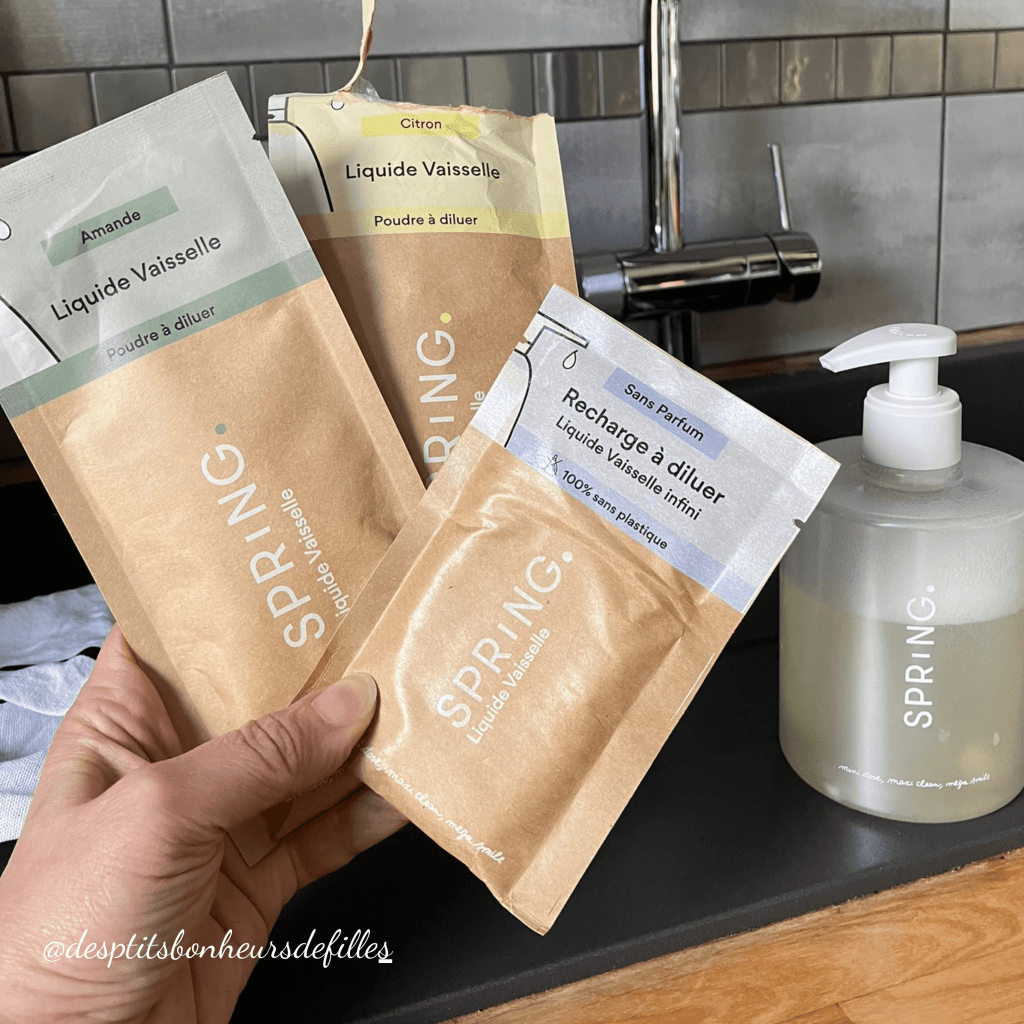 liquide vaisselle rechargeable