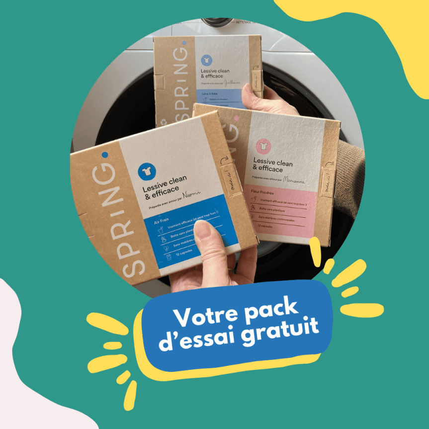 lessive spring gratuit